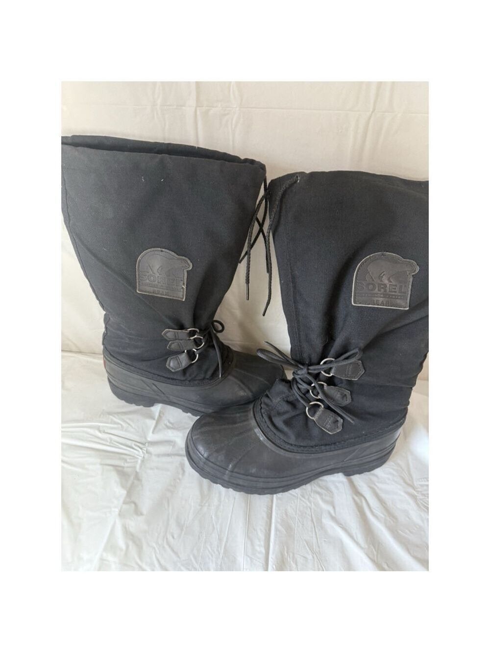SOREL BEAR Size 7 Winter Snow Boots and liners